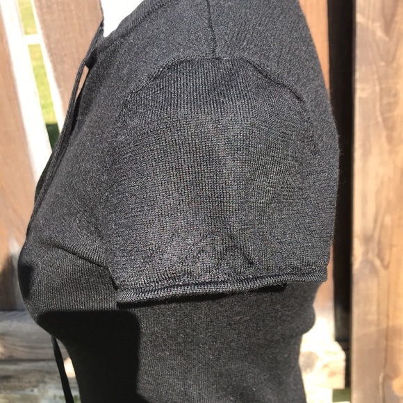 👉Sold👈Anthropologie Ett:Twa Laval Tie Neck Sweater - Picture 5 of 10